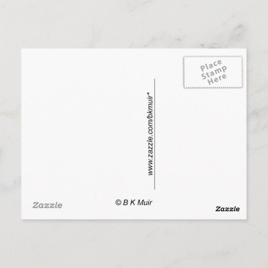 Briefkaart - De vuurtoren van Point Fermin (Achterkant)