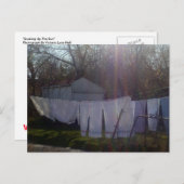 briefkaart "De zon opruimen" (Voorkant / Achterkant)