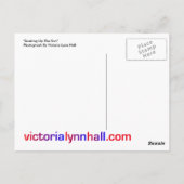 briefkaart "De zon opruimen" (Achterkant)