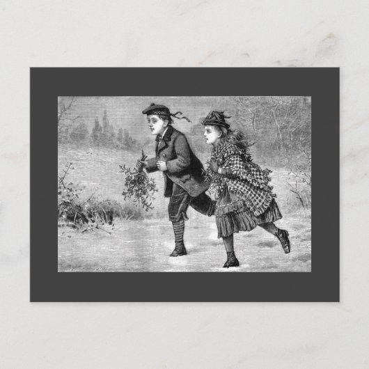 Briefkaart - de Zwarte & het Wit van de Scène van (Voorkant)