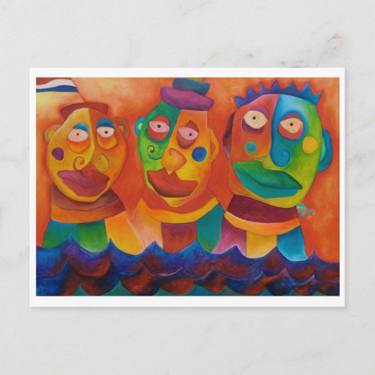 briefkaart " de zwitserse marine " (Voorkant)