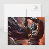 Briefkaart - Death Knight Close-up (Voorkant / Achterkant)