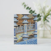 Briefkaart Decoratieve details Sevilla (Staand voorkant)