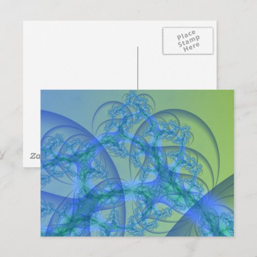 Briefkaart Dendritische verbindingen (Voorkant / Achterkant)