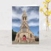 Briefkaart Denk aan je (Gele Bloem)