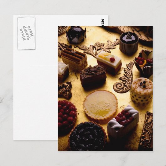 BRIEFKAART DESSERT EXTRAVAGANZA (Voorkant / Achterkant)