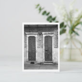 Briefkaart deur en venster (Staand voorkant)