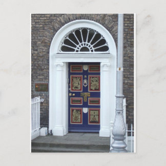 Briefkaart: Deuren van Dublin Briefkaart