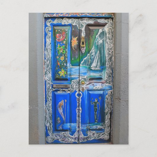 Briefkaart - Deuren van Madeira (Voorkant)