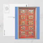 Briefkaart - Deuren van Madeira (Voorkant / Achterkant)