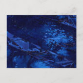 briefkaart "Diep Waters" Abstract ontwerp (Voorkant)