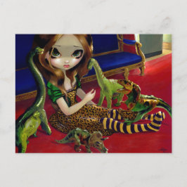 briefkaart "Dinosaur Friends III"