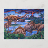 Briefkaart Dinosaurs (Voorkant)