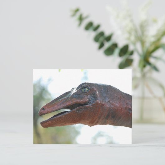briefkaart _ Dinosaurus (Staand voorkant)