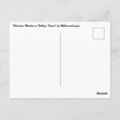 briefkaart "Direction Marker on Kelley's Island" (Achterkant)