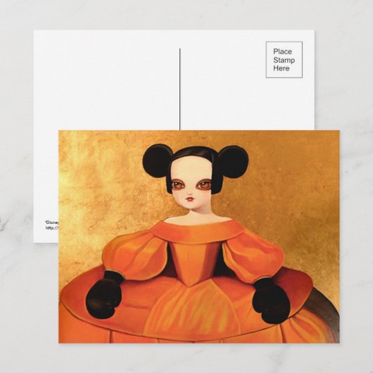 briefkaart "Disneylanding" (Voorkant / Achterkant)