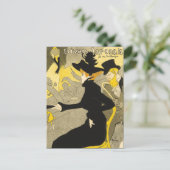 Briefkaart: Divan Japonais door Toulouse-Lautrec Briefkaart (Staand voorkant)