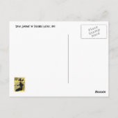 Briefkaart: Divan Japonais door Toulouse-Lautrec Briefkaart (Achterkant)