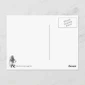 briefkaart "Diver Splash" (Achterkant)