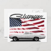 Briefkaart Dodge-lader (Voorkant / Achterkant)