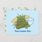 Briefkaart Dolmadakia (Voorkant / Achterkant)