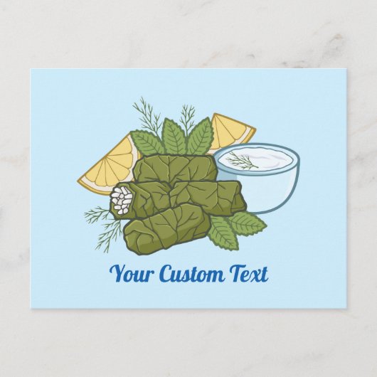 Briefkaart Dolmadakia (Voorkant)