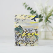 Briefkaart Dolphin Splash (Staand voorkant)