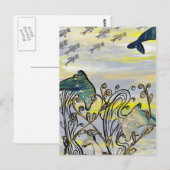 Briefkaart Dolphin Splash (Voorkant / Achterkant)