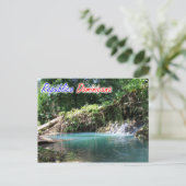 Briefkaart Dominicaanse Republiek (Staand voorkant)