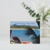 Briefkaart Dominicaanse Republiek (Staand voorkant)