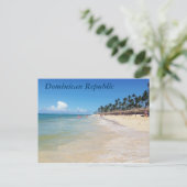 Briefkaart Dominicaanse Republiek (Staand voorkant)