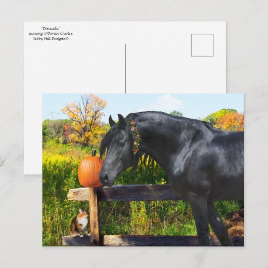 briefkaart "Donatella" (Voorkant / Achterkant)