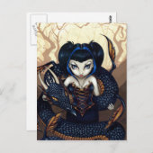 briefkaart "Donkere draak"