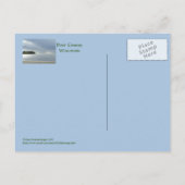 BRIEFKAART, DOOR COUNTY, WISCONSIN/SHIMMERY SILVER BRIEFKAART (Achterkant)