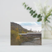 BRIEFKAART - Door honing uitgevoerde overloopbrug (Staand voorkant)