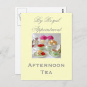 Briefkaart "door Koninklijke Aanstelling" vanmidda (Voorkant / Achterkant)