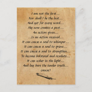 Briefkaart door Pâtisseries Poétique DE Muse