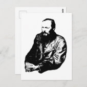 Briefkaart Dostoyevsky (Voorkant / Achterkant)