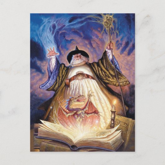 Briefkaart Dragon Spell (Voorkant)