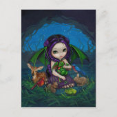 briefkaart "Dragonling Garden III" (Voorkant)