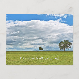briefkaart DRAMATIC SKY/PUT-IN-BAY, ZUID-BASSEILAN