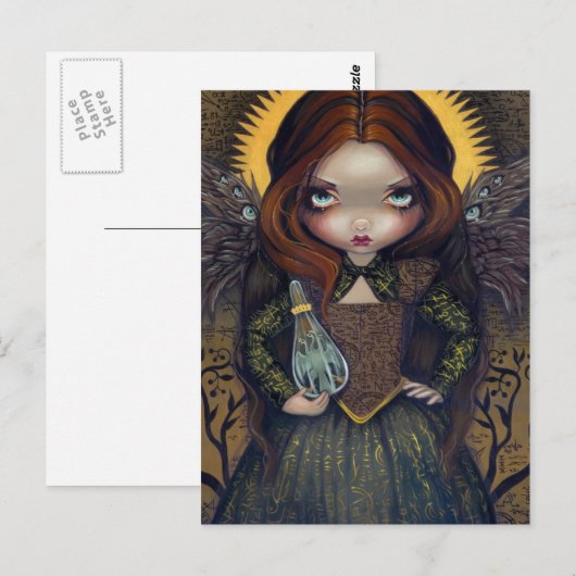 briefkaart "Dress of Alchemy" (Voorkant / Achterkant)