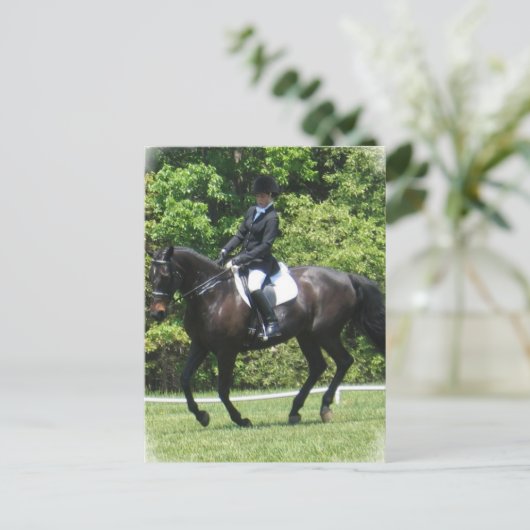 Briefkaart Dressage Tests (Staand voorkant)