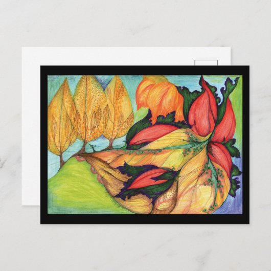 Briefkaart Droomland (Voorkant / Achterkant)