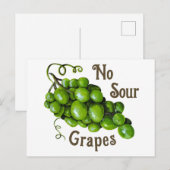Briefkaart druiven (Voorkant / Achterkant)