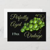 Briefkaart druiven (Voorkant / Achterkant)