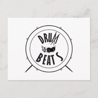 Briefkaart DRUMBEATS