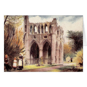  Briefkaart Dryburgh Abbey, Schotland