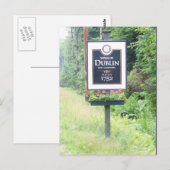 Briefkaart Dublin, New Hampshire (Voorkant / Achterkant)