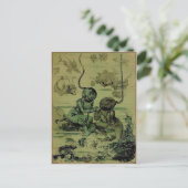 Briefkaart  duikersvoorstel (Staand voorkant)